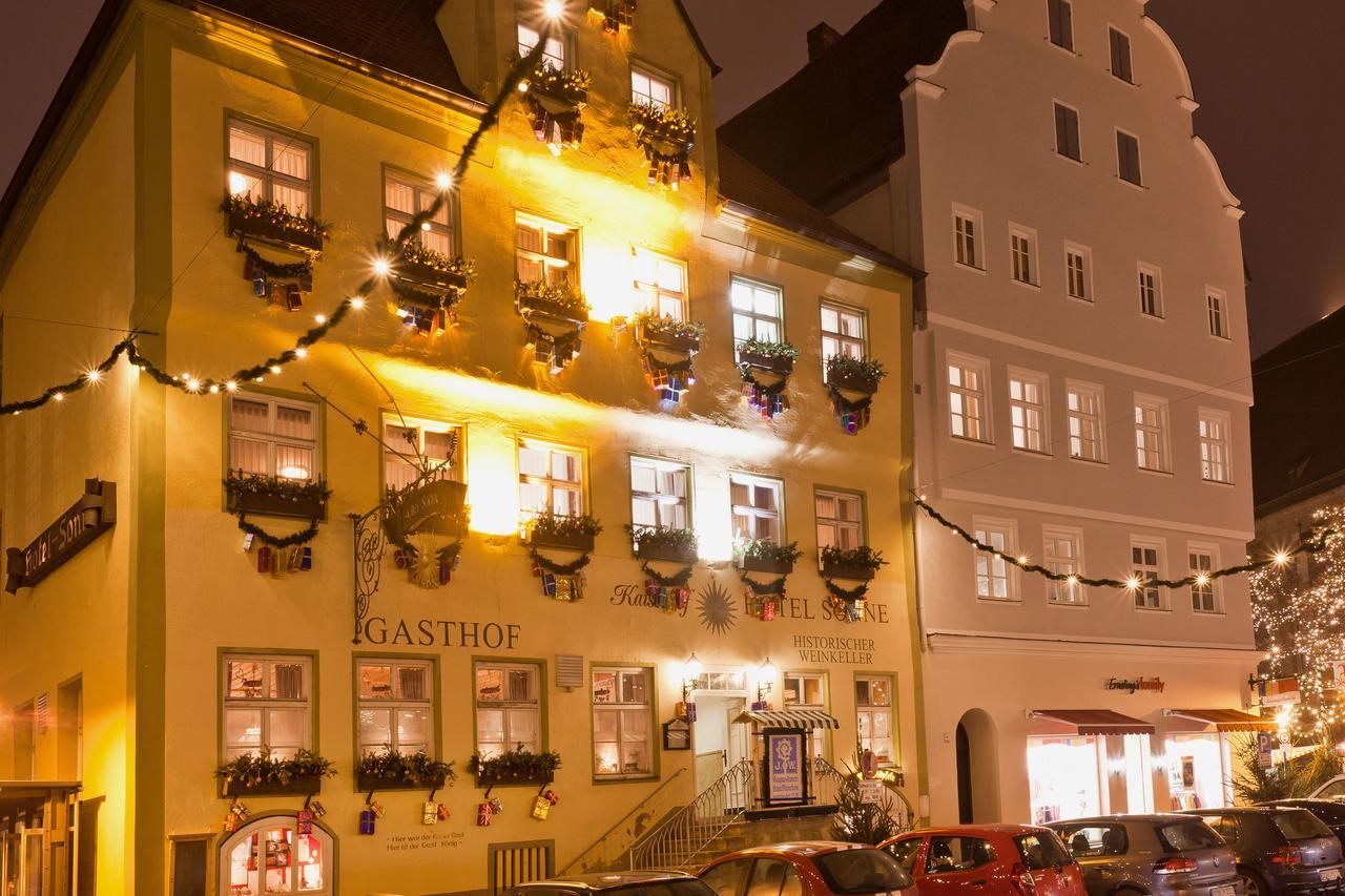 Kaiserhof Hotel Sonne Nördlingen Zewnętrze zdjęcie